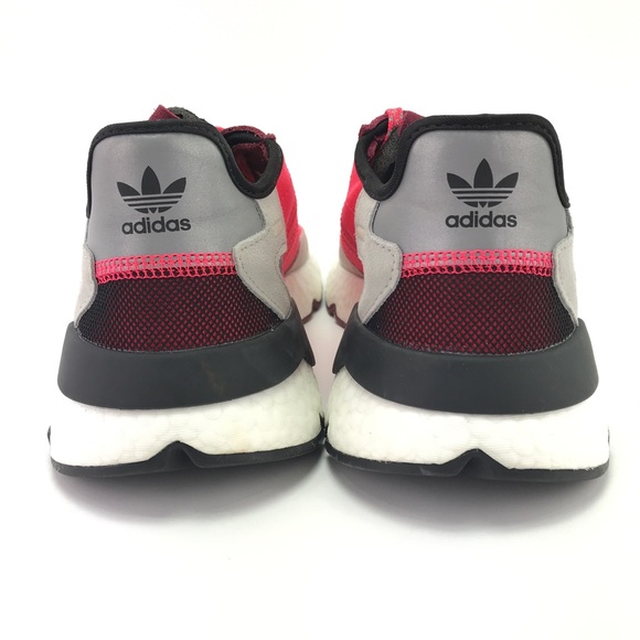 Adidas Men's Nite Jogger Shock Red Running Shoes - Picture 4 of 8